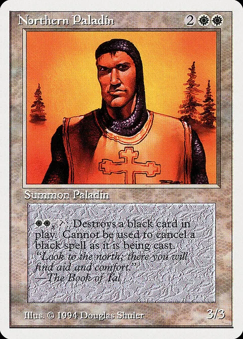 Northern Paladin, carte 29 de Summer Magic / Edgar