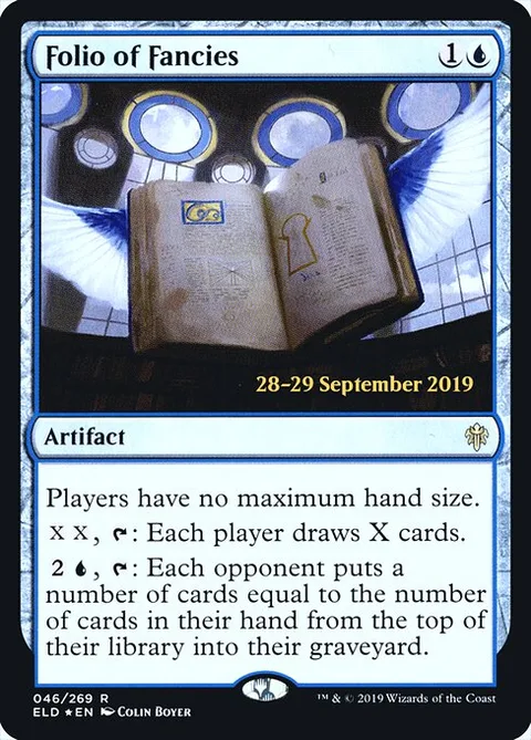 Folio of Fancies, card 46s from Throne of Eldraine Promos
