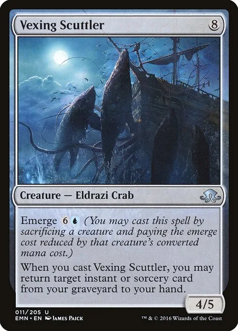 Vexing Scuttler, card 11 from Eldritch Moon