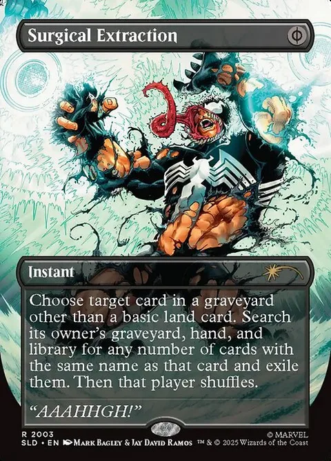 Surgical Extraction, card 2003 from Secret Lair Drop