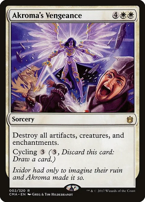 Akroma's Vengeance, carte 2 de Commander Anthology