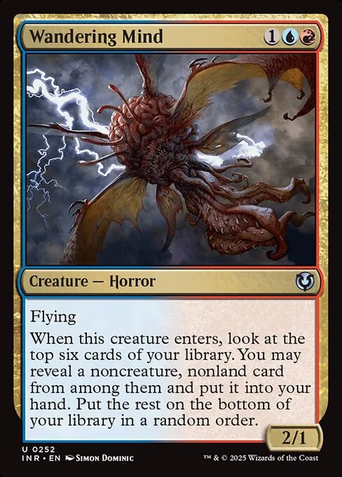 Wandering Mind, card 252 from Innistrad Remastered