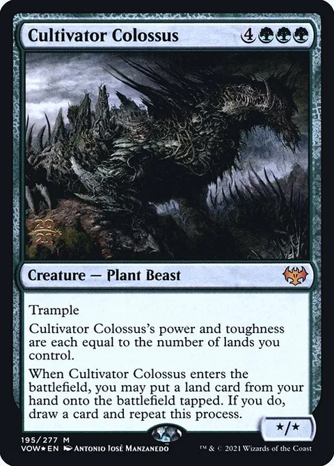 Cultivator Colossus, carte 195s de Innistrad: Crimson Vow Promos