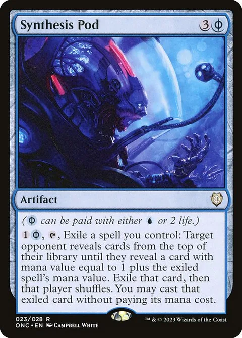 Synthesis Pod, carte 23 de Phyrexia: All Will Be One Commander