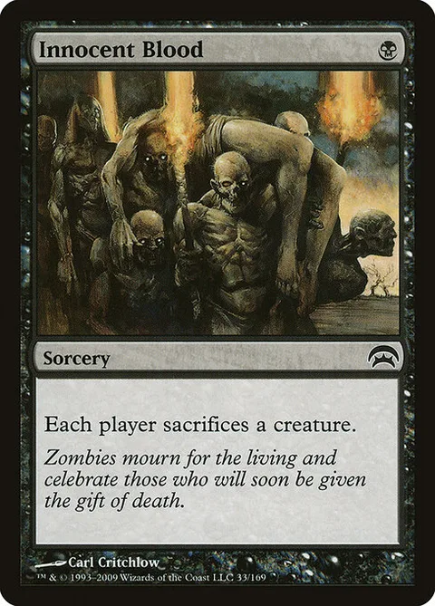 Innocent Blood, carte 33 de Planechase