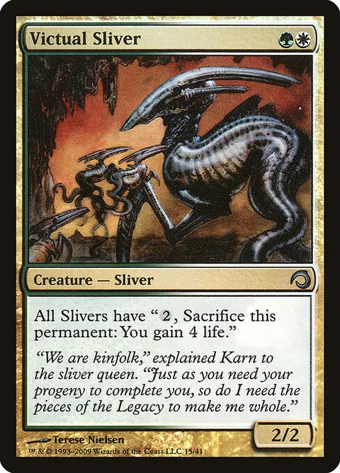 Victual Sliver, card 15 from Premium Deck Series: Slivers