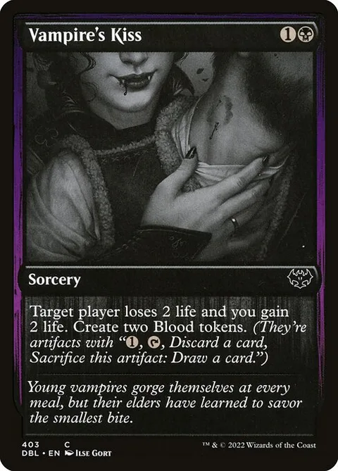 Vampire's Kiss, carte 403 de Innistrad: Double Feature