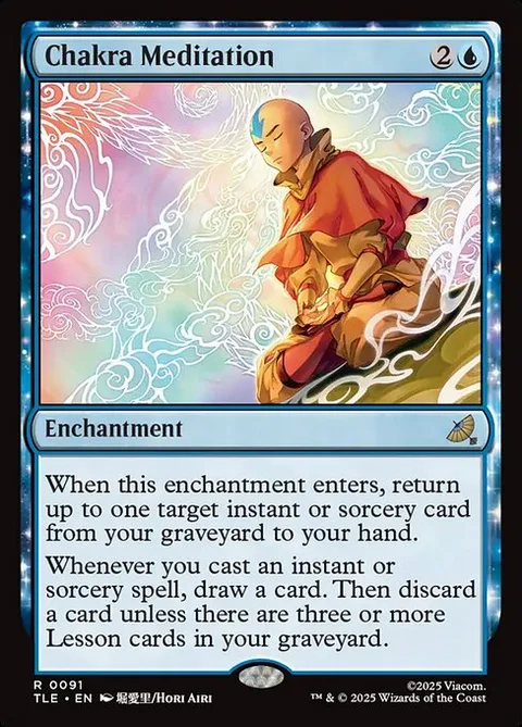 Chakra Meditation, carte 91 de Avatar: The Last Airbender Eternal