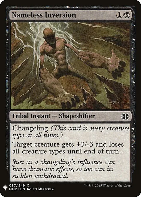 Nameless Inversion, card MM2-87 from The List