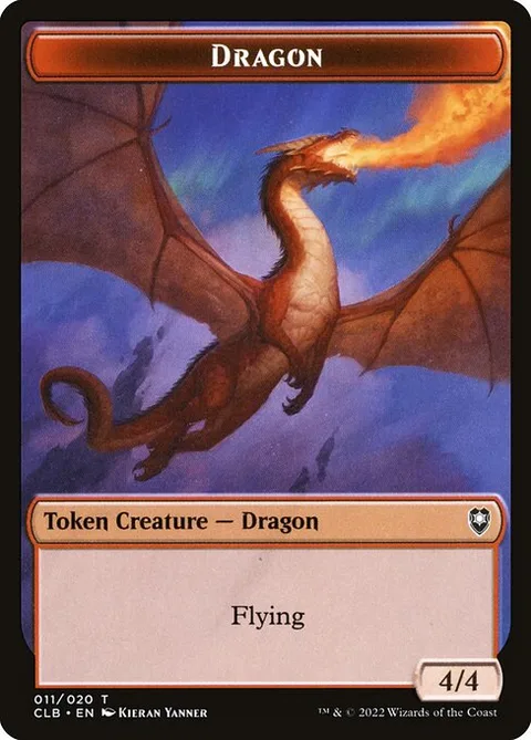 Dragon, carte 11 de Battle for Baldur's Gate Tokens