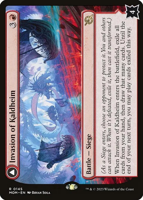 Invasion of Kaldheim // Pyre of the World Tree, card 145 from March of the Machine