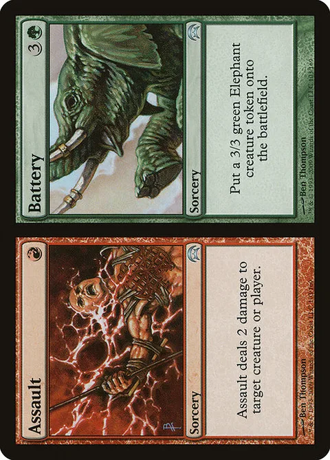 Assault // Battery, carte 103 de Planechase