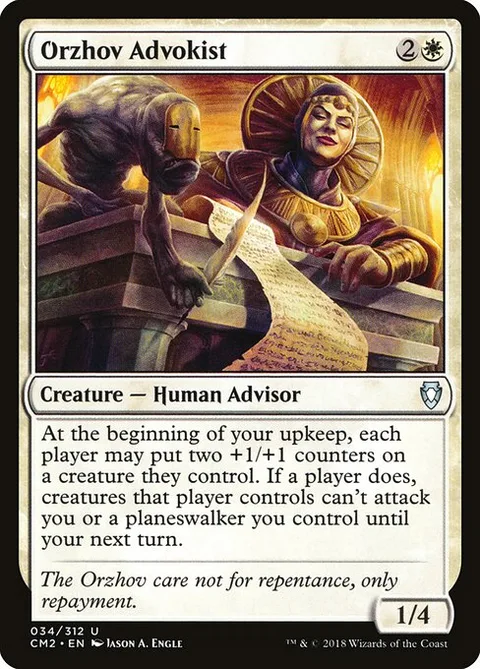 Orzhov Advokist, carte 34 de Commander Anthology Volume II