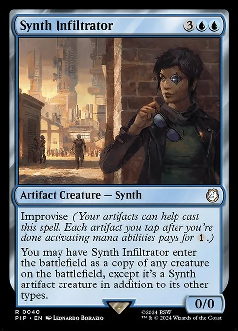 Synth Infiltrator, carte 40 de Fallout