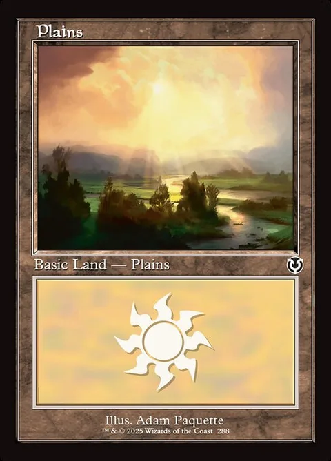 Plains, carte 288 de Innistrad Remastered