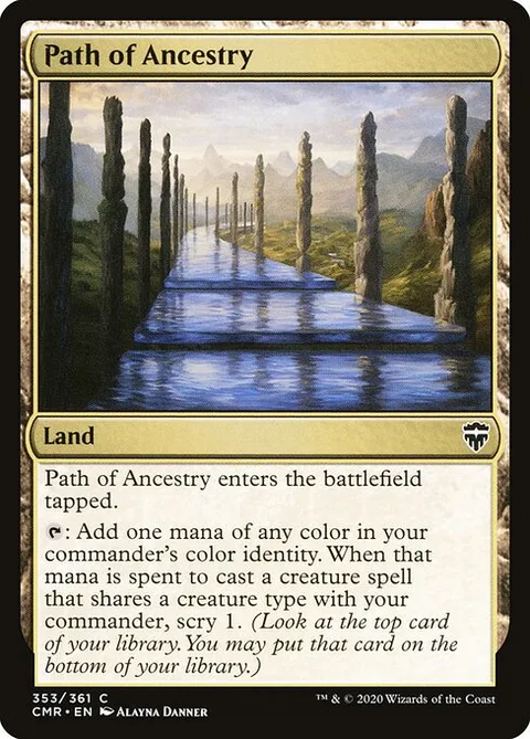 Path of Ancestry, carte 353 de Commander Legends
