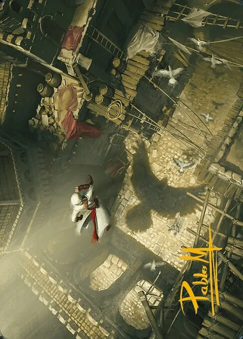 Rooftop Bypass // Rooftop Bypass, card 20 from Assassin's Creed Art Series