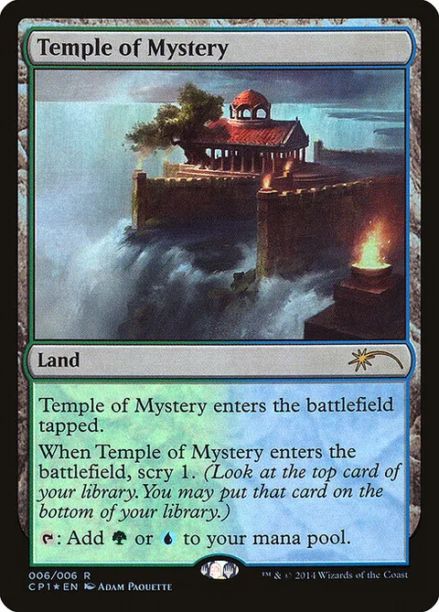 Temple of Mystery, carte 6 de Magic 2015 Clash Pack