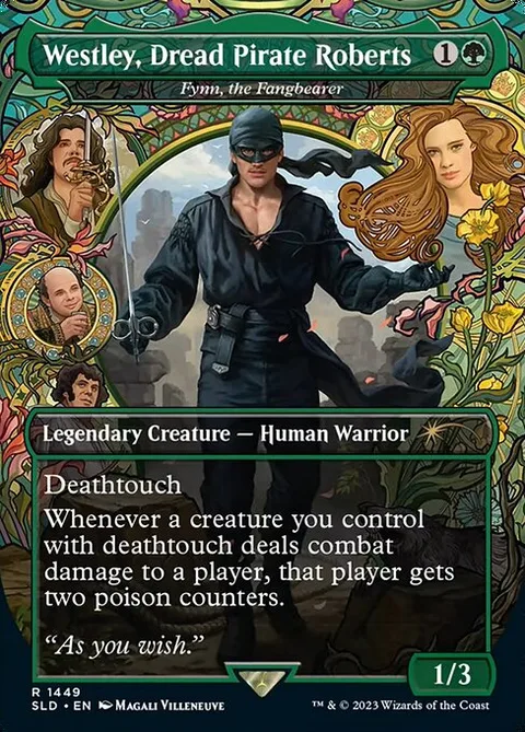 Fynn, the Fangbearer, card 1449 from Secret Lair Drop