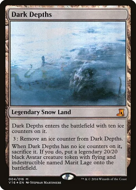 Dark Depths, card 4 from From the Vault: Lore