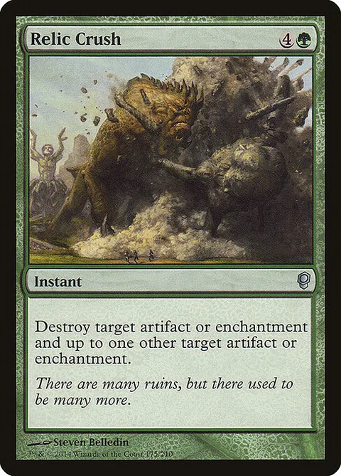 Relic Crush, carte 175 de Conspiracy