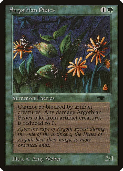 Argothian Pixies, carte 29 de Antiquities