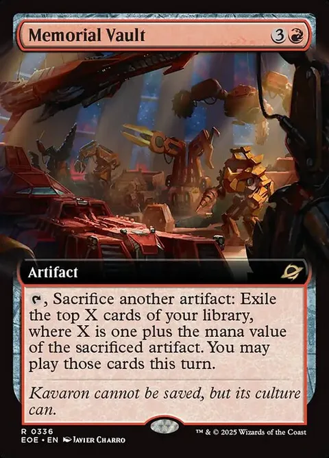 Memorial Vault, carte 336 de Edge of Eternities