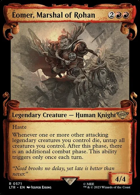 Éomer, Marshal of Rohan, carte 571 de The Lord of the Rings: Tales of Middle-earth