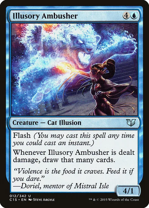 Illusory Ambusher, carte 12 de Commander 2015