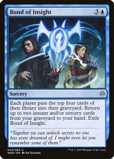 Bond of Insight, card 43 from War of the Spark