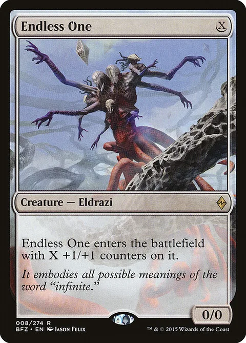 Endless One, card 8 from Battle for Zendikar