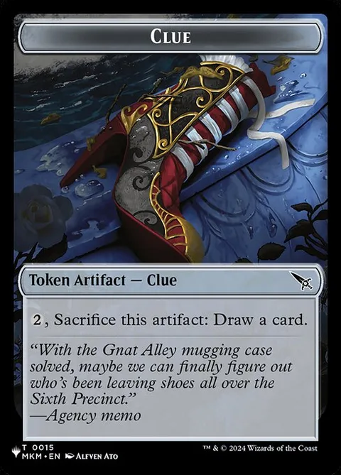 Clue, card TMKM-15 from The List