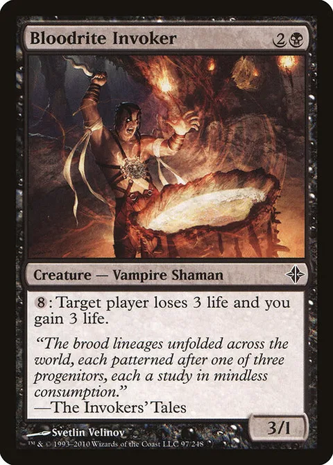 Bloodrite Invoker, carte 97 de Rise of the Eldrazi