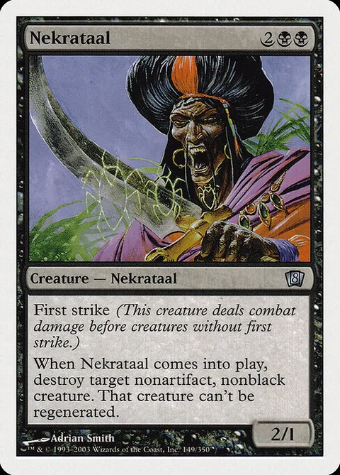 Nekrataal, card 149 from Eighth Edition