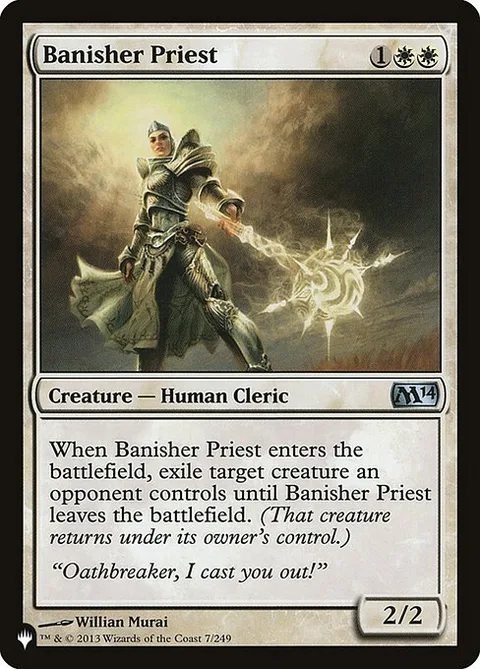 Banisher Priest, carte M14-7 de The List