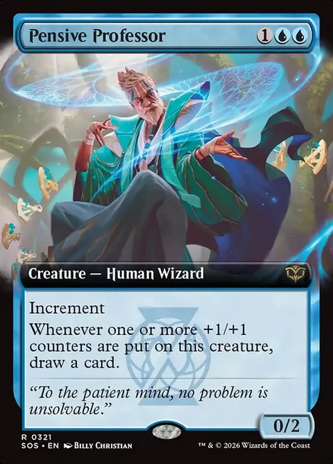 Pensive Professor, carte 321 de Secrets of Strixhaven