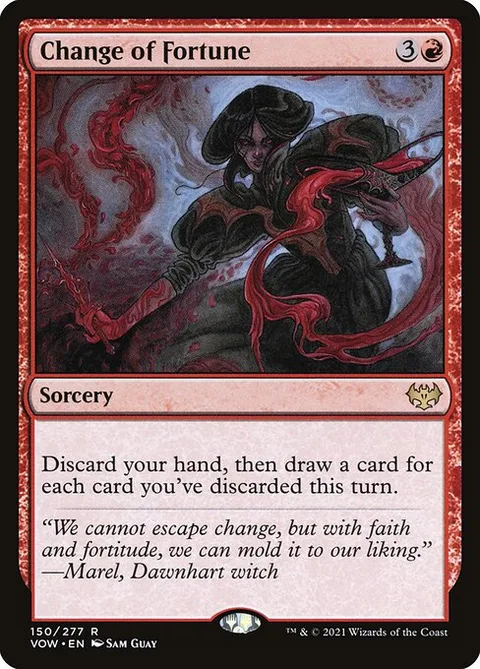 Change of Fortune, carte 150 de Innistrad: Crimson Vow