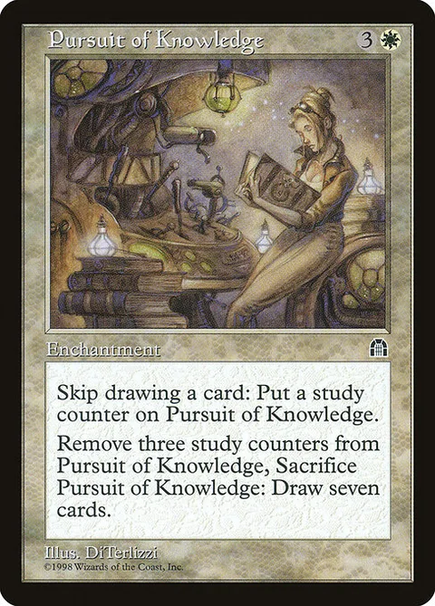 Pursuit of Knowledge, card 10 from Stronghold