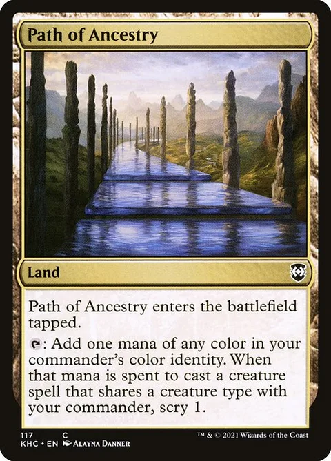 Path of Ancestry, carte 117 de Kaldheim Commander