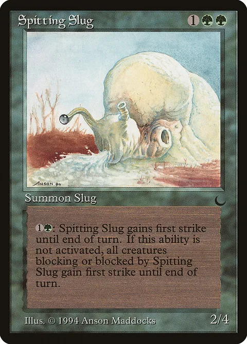 Spitting Slug, carte 88 de The Dark