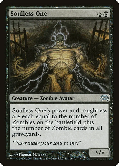 Soulless One, card 41 from Planechase