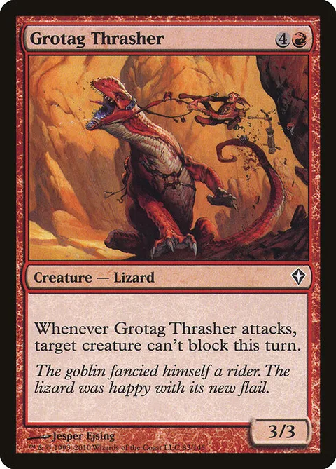 Grotag Thrasher, card 83 from Worldwake