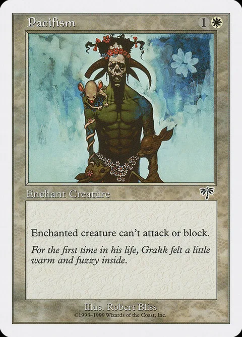 Pacifism, card 48 from Battle Royale Box Set