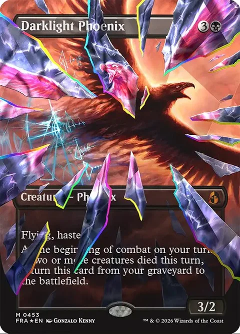 Darklight Phoenix, carte 453 de Reality Fracture