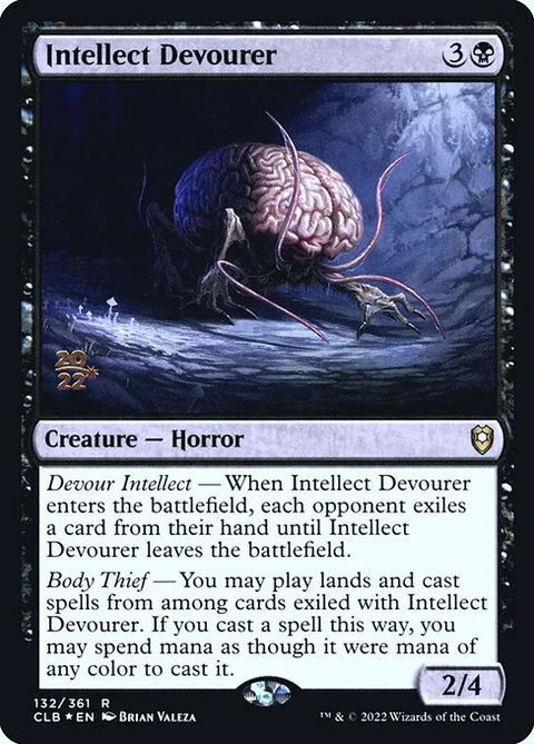 Intellect Devourer, carte 132s de Battle for Baldur's Gate Promos