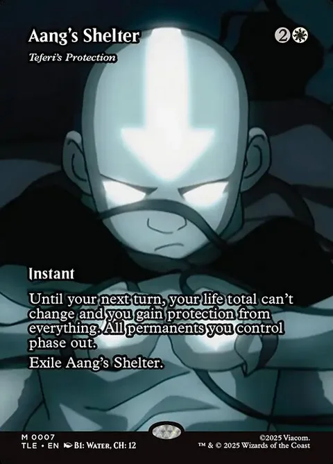 Teferi's Protection, card 7 from Avatar: The Last Airbender Eternal