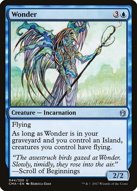 Wonder, card 44 from Commander Anthology