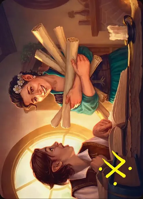Belladonna Took // Belladonna Took, card 2 from The Hobbit Art Series