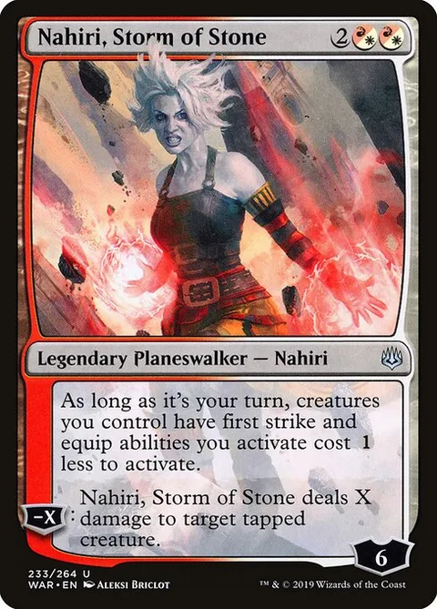 Nahiri, Storm of Stone, carte 233 de War of the Spark