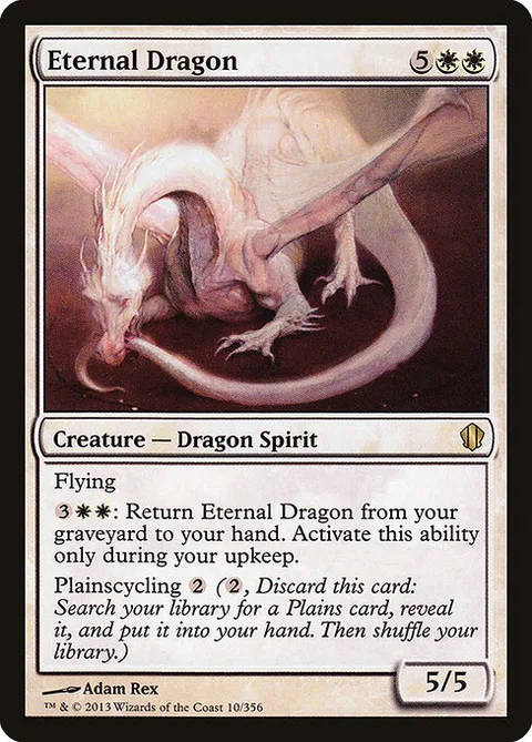 Eternal Dragon, carte 10 de Commander 2013